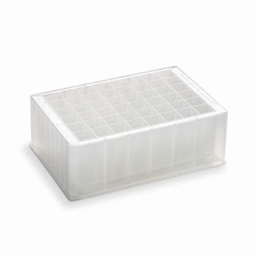 Porvair Sciences 48 square well V bottom PP storage plate 360096