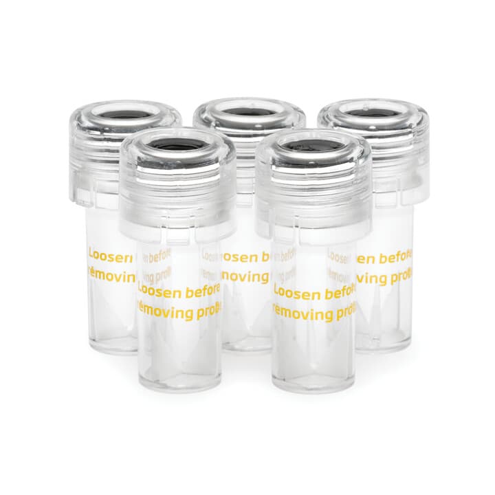 pH Electrode Storage Cap with Compression Fitting, 8 mm Stem Diameter (5 pcs.)