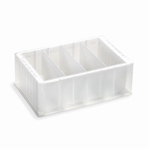Porvair Sciences 300 ml Reservoir plate: 4 columns V bottom 391006