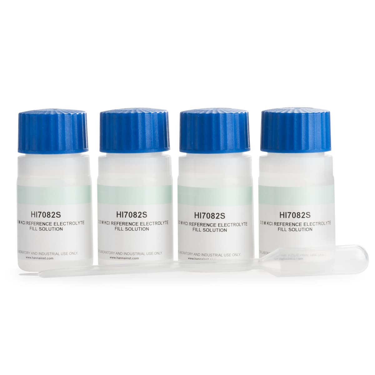 HI7082 Electrolyte Solution 3.5M KCL, 4 x 30 ml
