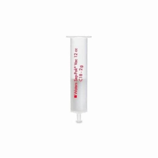Waters Sep-Pak C18 12 cc Vac Cartridge, 2 g Sorbent per Cartridge, 55 - 105 µm, 20/pk WAT036915