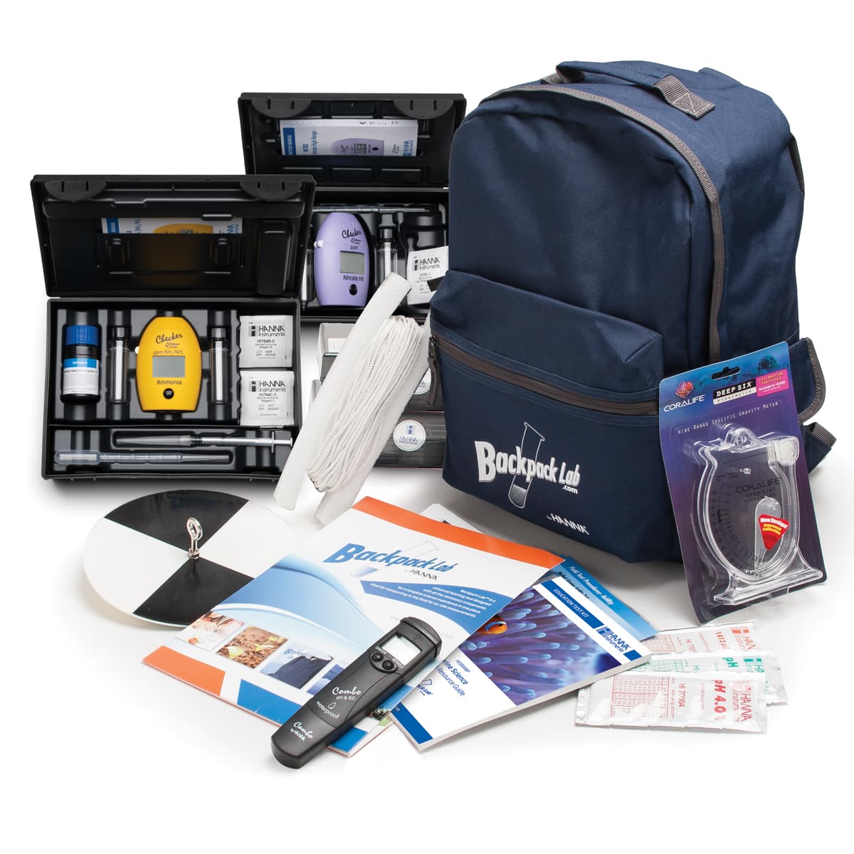 Backpack Lab Marine Science Educational Test Kit