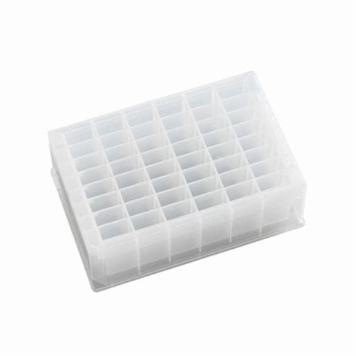 Porvair Sciences 48 Square 5 ml well V bottom PP storage plate 360002